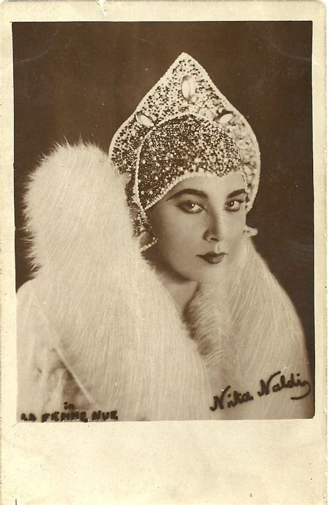 Nita Naldilatvian Card 1920s Fashion Photography Nita Naldi Art