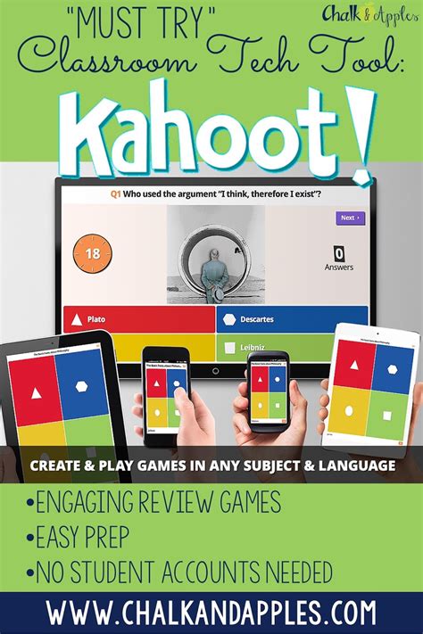 Must Try Classroom Tech Tools Kahoot C A Test Blog