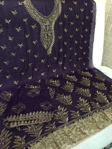 Chiffon Unstitched Original Pakistani Suit Dry Clean Id 22473308888