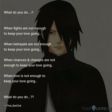 Best Sasuke Quotes Status Shayari Poetry And Thoughts Yourquote