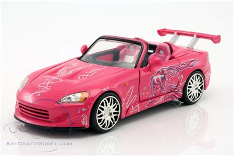 Sukis Honda S2000 2 Fast 2 Furious 2003 Pink Jada Toys 97604 Ean
