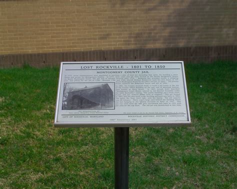 Photo: Montgomery County Jail Marker