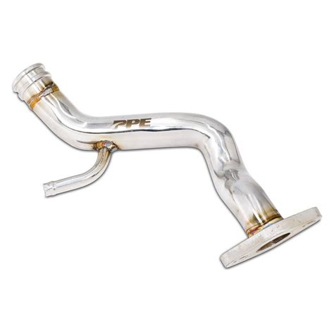 Ppe Polished 304 Stainless Steel Coolant Bypass Tube 01 04 66l Lb7 Duramax