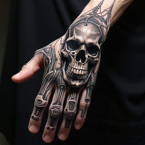 Bone Hand Tattoo The Bridge Tattoo Designs