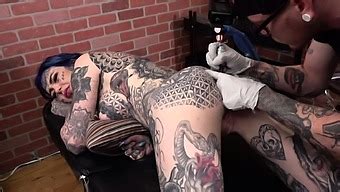 Throat Fucked Amber Luke Gets A Butthole Tattoo And A Good Fucking Xnnx