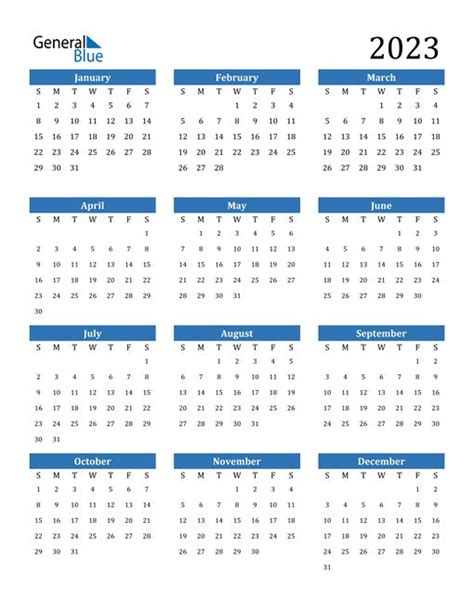 Microsoft Word 2023 Calendar Template Printable Calendar 2023