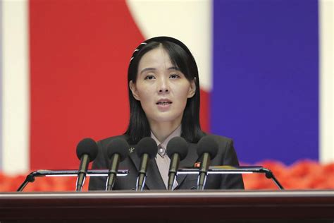 Kims Sister Warns Us Of ‘a More Fatal Security Crisis