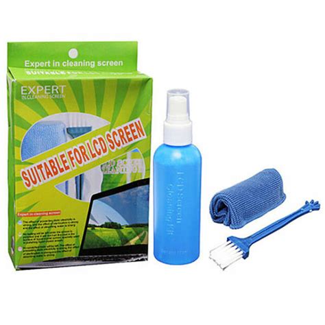 3 In 1 Pc Laptop Lcd Monitor Screen Cleaning Kit Cleaner For Sale