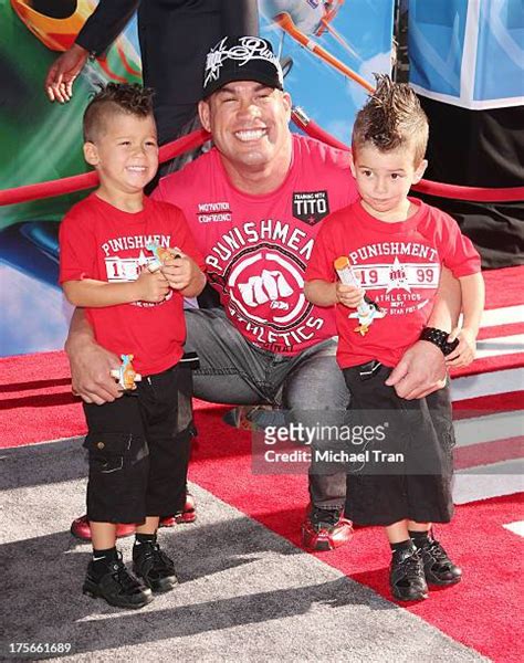 Tito Ortiz And Son Photos And Premium High Res Pictures Getty Images