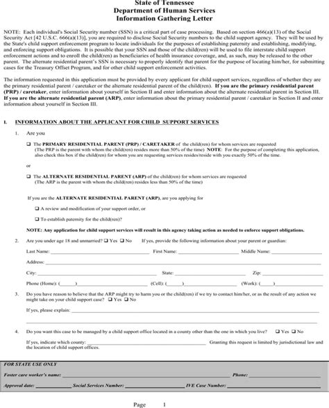 Download Tennessee Child Custody Form For Free Page 2 Formtemplate