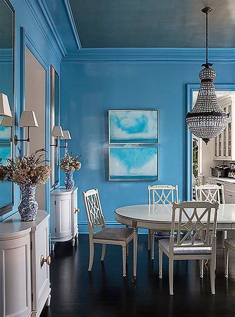 8 Top Designers Share Their Favorite Blue Paint Colors Dining Room