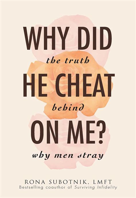 Why Did He Cheat On Me Ebook By Rona B Subotnik Official Publisher