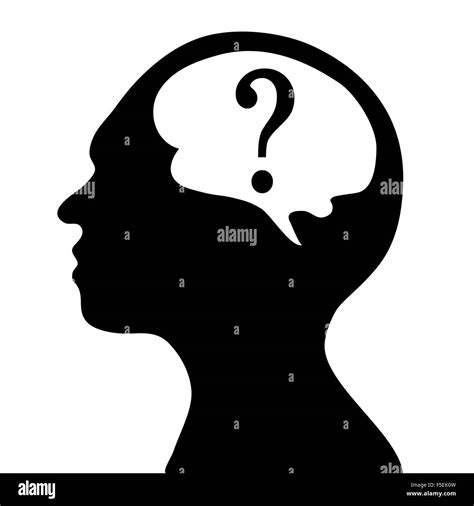 Head Silhouette Brain Hi Res Stock Photography And Images Alamy