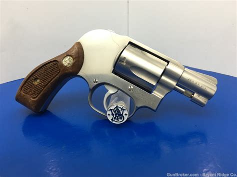 Sold1993 Smith Wesson 649 2 38 Splp Stainless 2 Shrouded Hammer