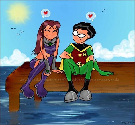 robin and starfire