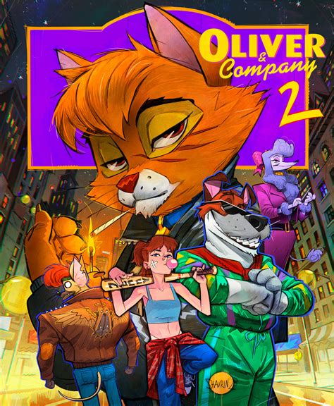 Artstation Oliver And Company 2 Disney Shavrin