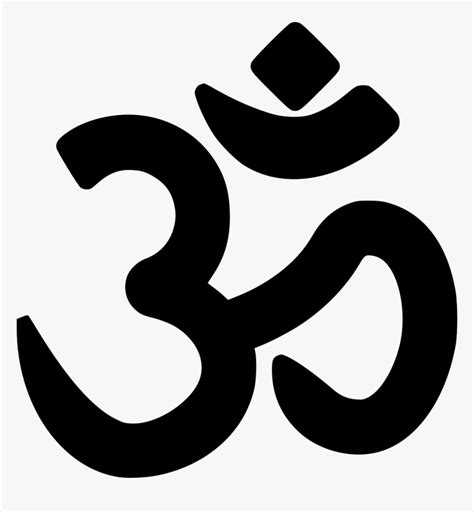 Hinduism Om Religion Symbol Sign Transparent Background