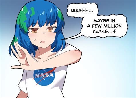 Merryweather Comics — Earth Chan And The Sun 🌎☀️