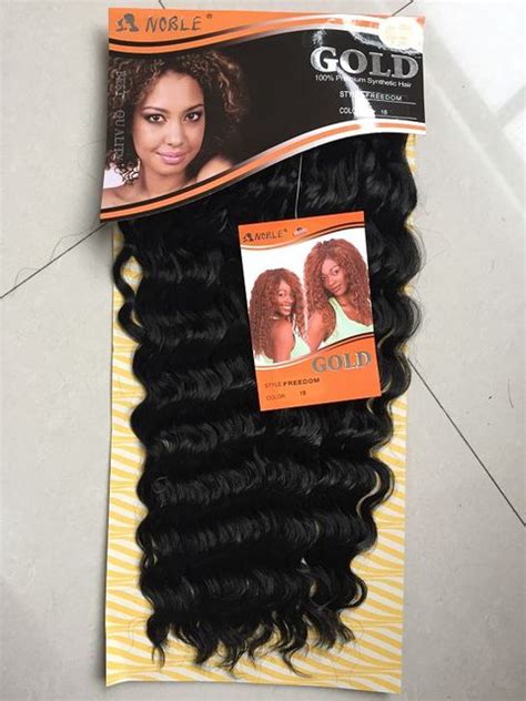 Synthetic Hair 14inch 120g 2pcs Gold Dancing Curl Hair Extensions Curly Weave Synthetic
