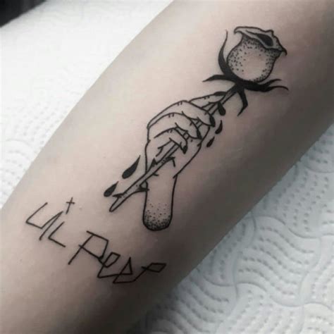 All Inspiring Lil Peep Tattoo Designs Entertainmentmesh