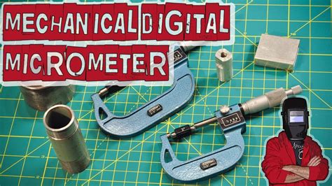 How To Use And Read A Mechanical Digital Micrometer Youtube