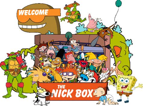The Nick Box Retro Nickelodeon Shipped To You 90s Nickelodeon