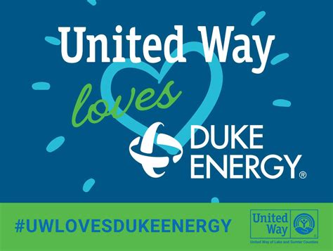 Thank You Duke Energy • United Way of Lake and Sumter Counties
