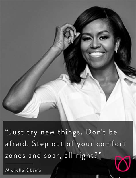 Michelle Obama On Trying New Things