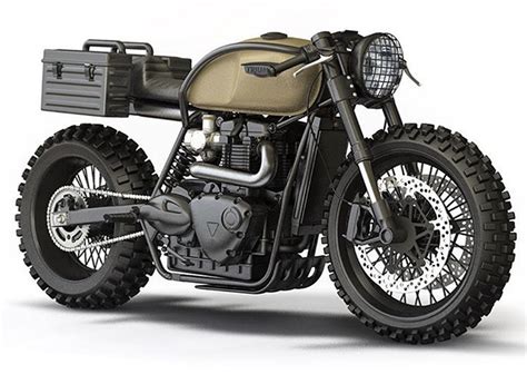 Triumph Desert Sled Doomsday Concepts By Ziggy Moto The