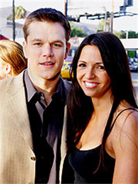 In 2005, matt damon got married to luciana bozan barroso. Matt Damon Fan Club: April 2012