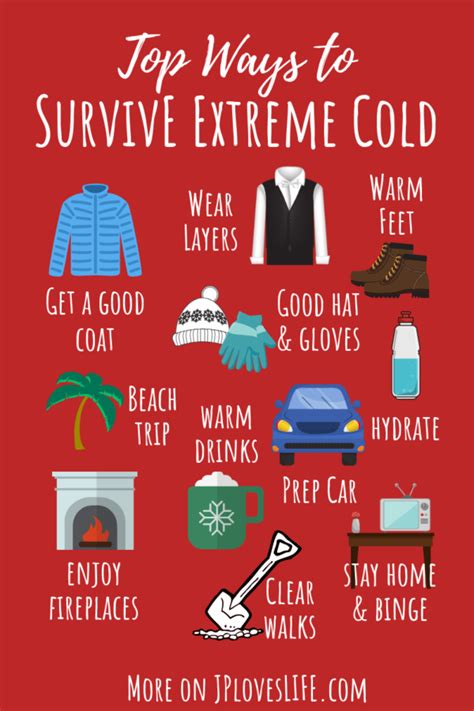 Top 15 Things You Can Do To Survive Extreme Cold Tips From Experts