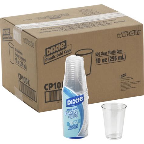 Dixie Foods Cp10dxct Dixie Crystal Clear Cup Dxecp10dxct Dxe