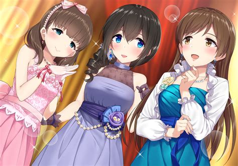 2k The Idolmster Cinderella Girls Fumika Sagisawa Mayu Sakuma