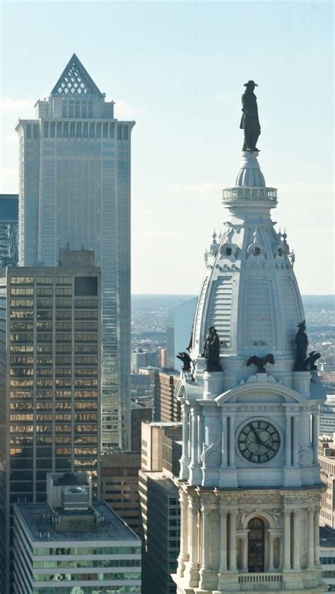 William Penn Statue Philly Pa Philadelphia City Hall City Hall