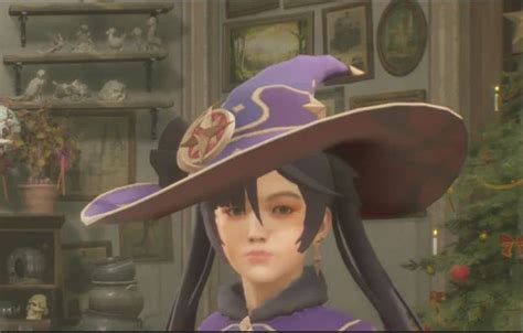 Genshin Impact Mona Hat Hogwarts Legacy Mod