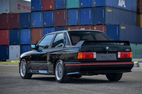 1990 Bmw E30 M3 Sport Evolution Blackanthracite 1 Of 600 Classic