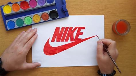 How To Draw The Nike Logo Youtube