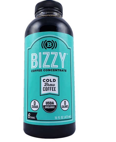 Bizzy Organic Cold Brew Coffee Cold Brew Coffee Concentrate Cold Brew Coffee Concentrate