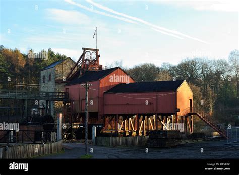 The Colliery Yard Beamish Open Air Museum County Durham England