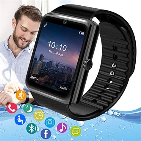 Smart Watch Bluetooth Smartwatch Touch Screen Wrist Watch With Camera