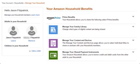 The store card gives you 5% of your money back on all of your amazon purchases as long as you have an amazon prime membership. How to Set Up Amazon Household and Share Prime Benefits ...