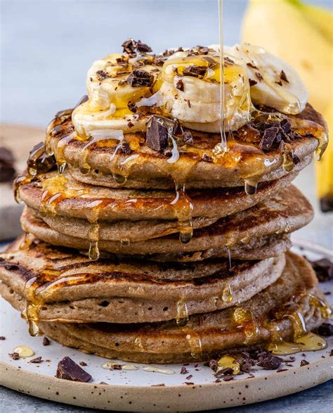 Healthy Banana Oatmeal Pancakes Healthy Fitness Meals