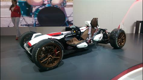 Hondas Motorbike Engined Track Car At Frankfurt 2015 Youtube