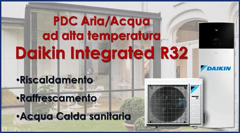 Daikin Altherma Integrated R32 Offerta Pompa Di Calore Aria Acqua