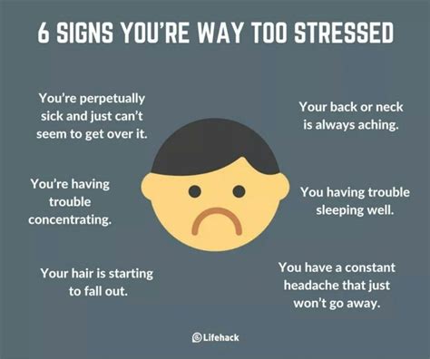 Signs You Re Way Too Stressed