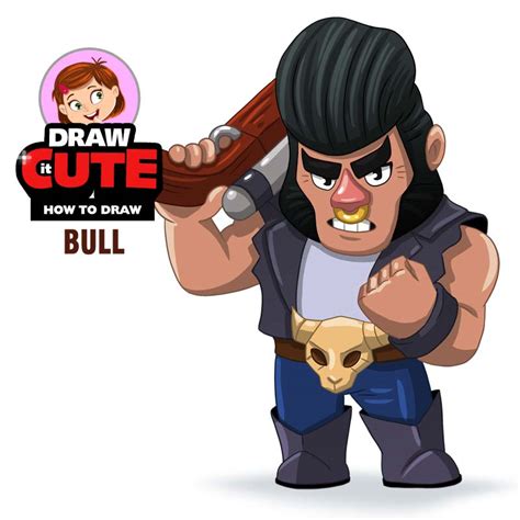 A collection of the top 48 brawl stars wallpapers and backgrounds available for download for free. How to Draw Bull super easy | Brawl Stars drawing tutorial ...