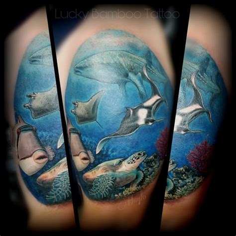 Ocean Life Tattoo By Haylo By Haylo Tattoonow