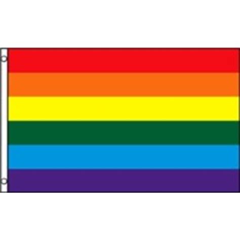 Heavy Duty Nylon Rainbow Pride Flag 3x5 Endeavours Thinkplay