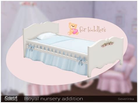 The Sims Resource Royal Nursery Toddlers Bed