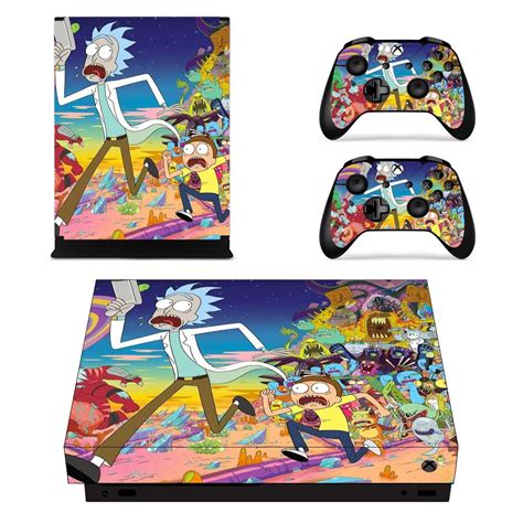 Mad Max Rick And Morty Xbox One X Skin Decal For Console And 2